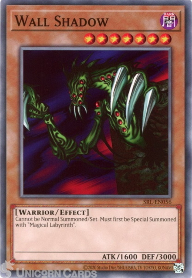 SRL-EN056 Wall Shadow :: Common 25th Anniversary Edition Mint YuGiOh ...