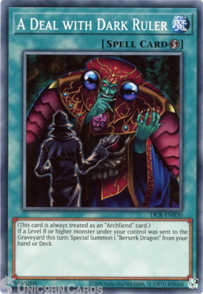 DCR-EN030 A Deal with Dark Ruler :: Common 25th Anniversary Edition ...