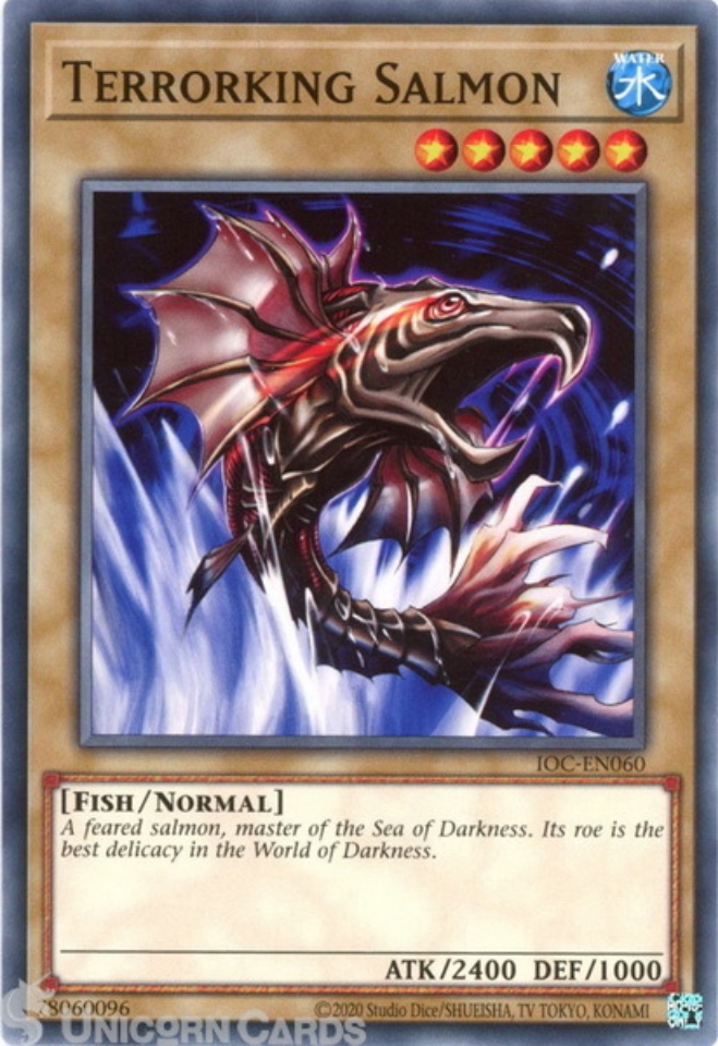 IOCEN060 Terrorking Salmon Common 25th Anniversary Edition Mint