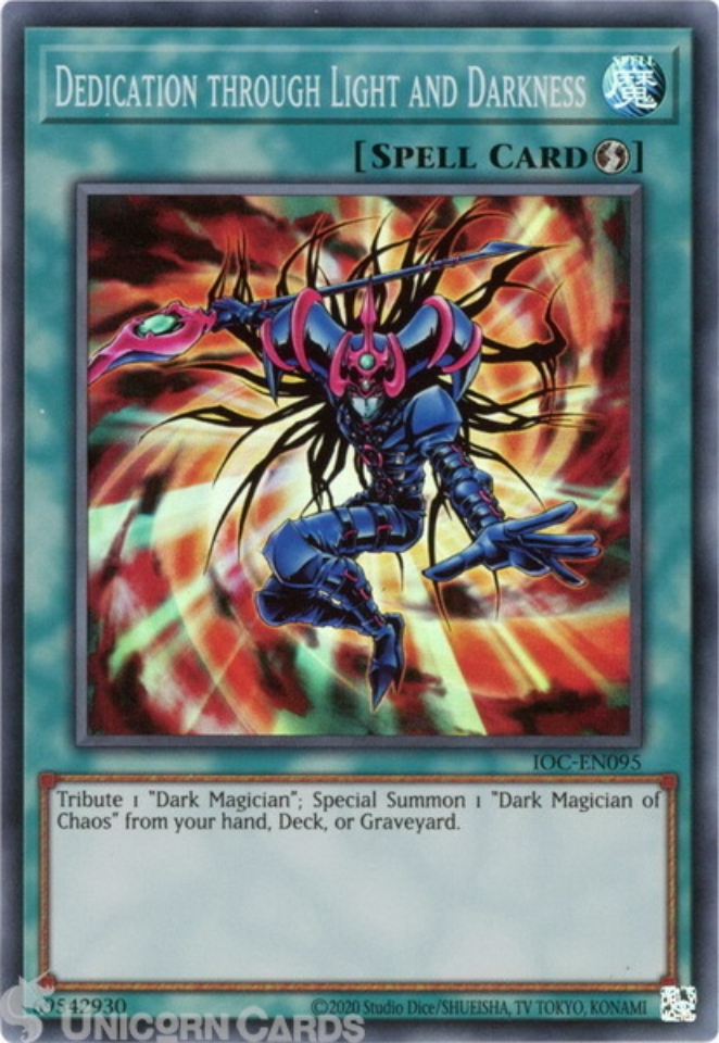 IOCEN095 Dedication through Light and Darkness Super Rare 25th Anniversary Edition Mint