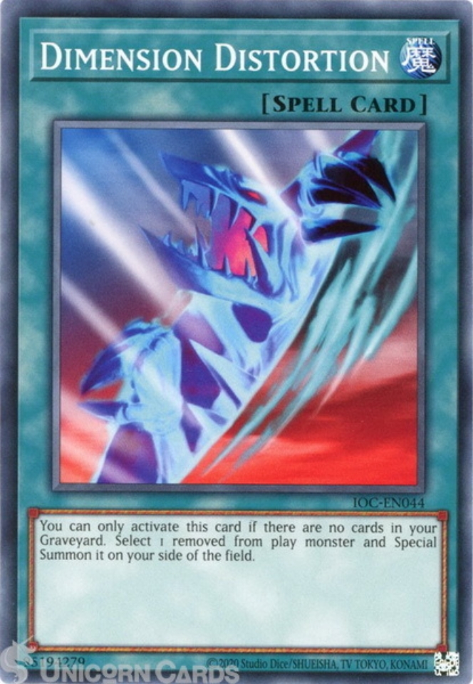 IOCEN044 Dimension Distortion Common 25th Anniversary Edition Mint