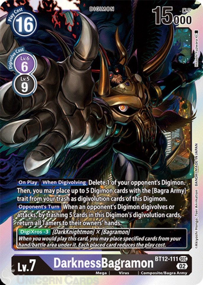 secret rare digimon cards Card Game - BT05 - Battle of Omni Holy Warrior Play Cost Digimon Dawn of Liberator Secret