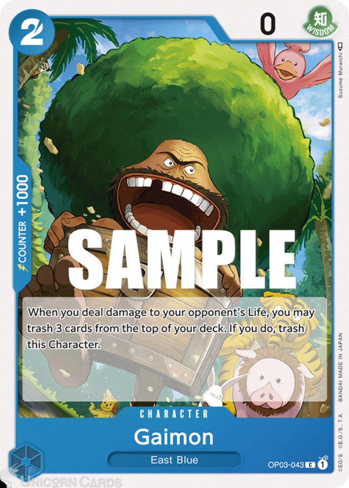 OP03-043 Gaimon :: Common One Piece TCG Card :: OP03: Pillars of ...
