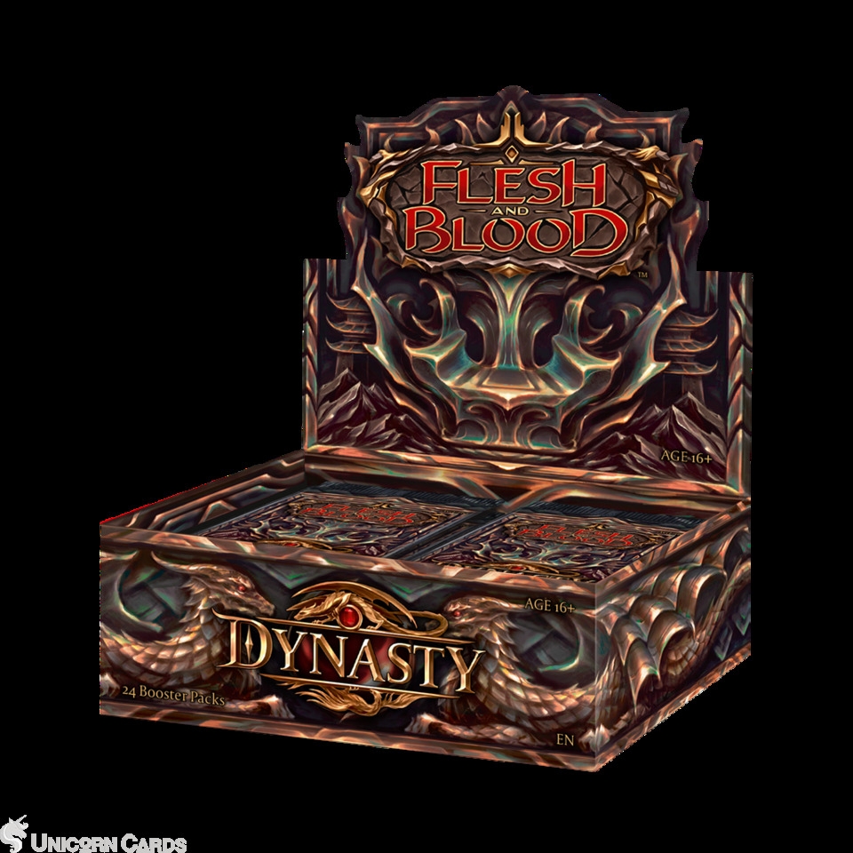 Flesh And Blood Tcg Dynasty Booster Box Case - Dynasty - Flesh And