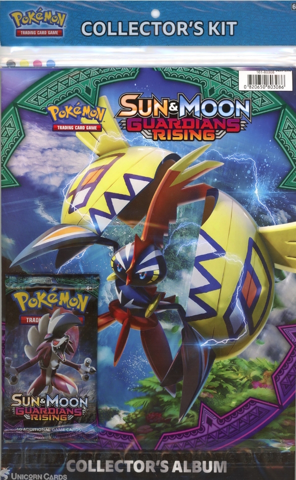 Pokemon TCG: Sun & Moon, Collector's Album And Booster Pack