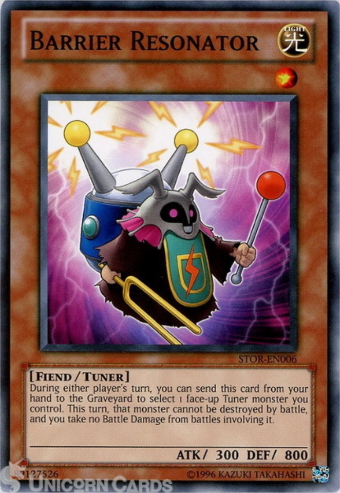STOREN006 Barrier Resonator Common UNL Edition Mint YuGiOh! Card