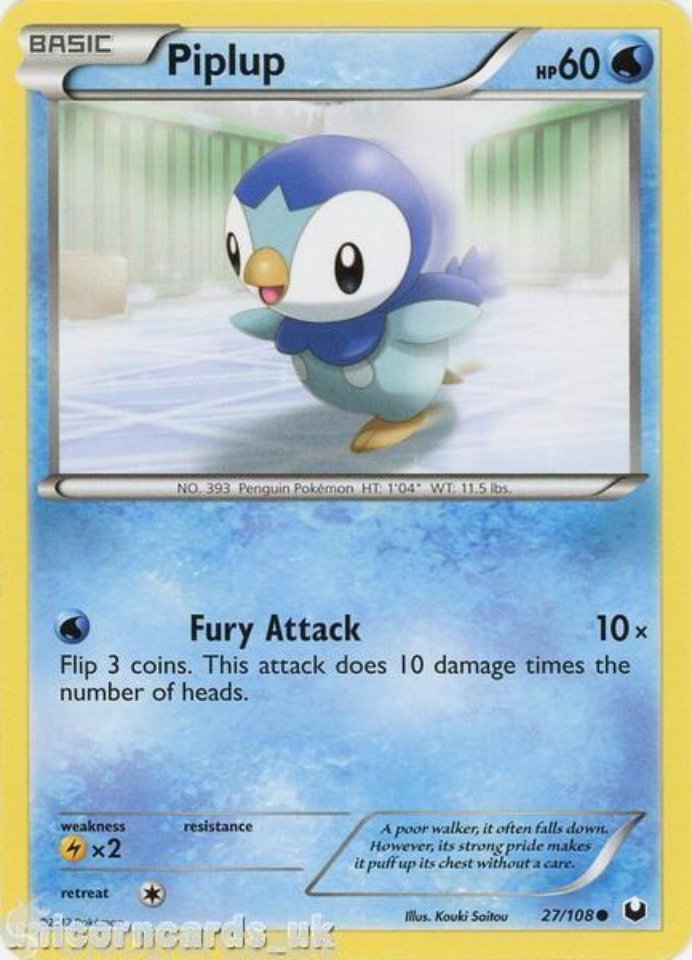 piplup pokemon card value Amazon.com: Pokemon - Piplup (36/162)