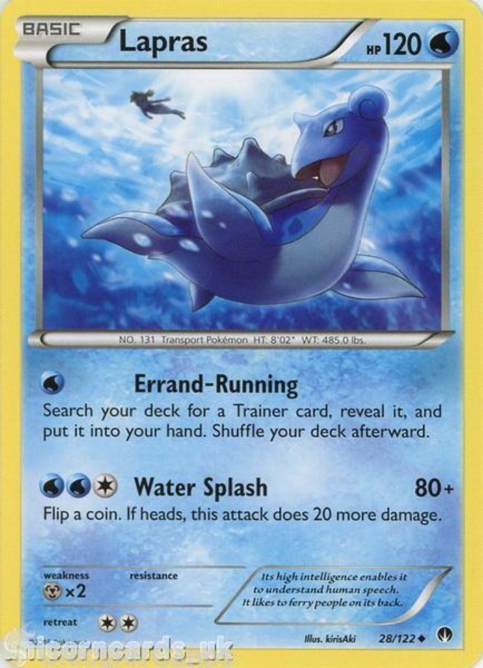 basic lapras pokemon card Lapras GG05/GG70
