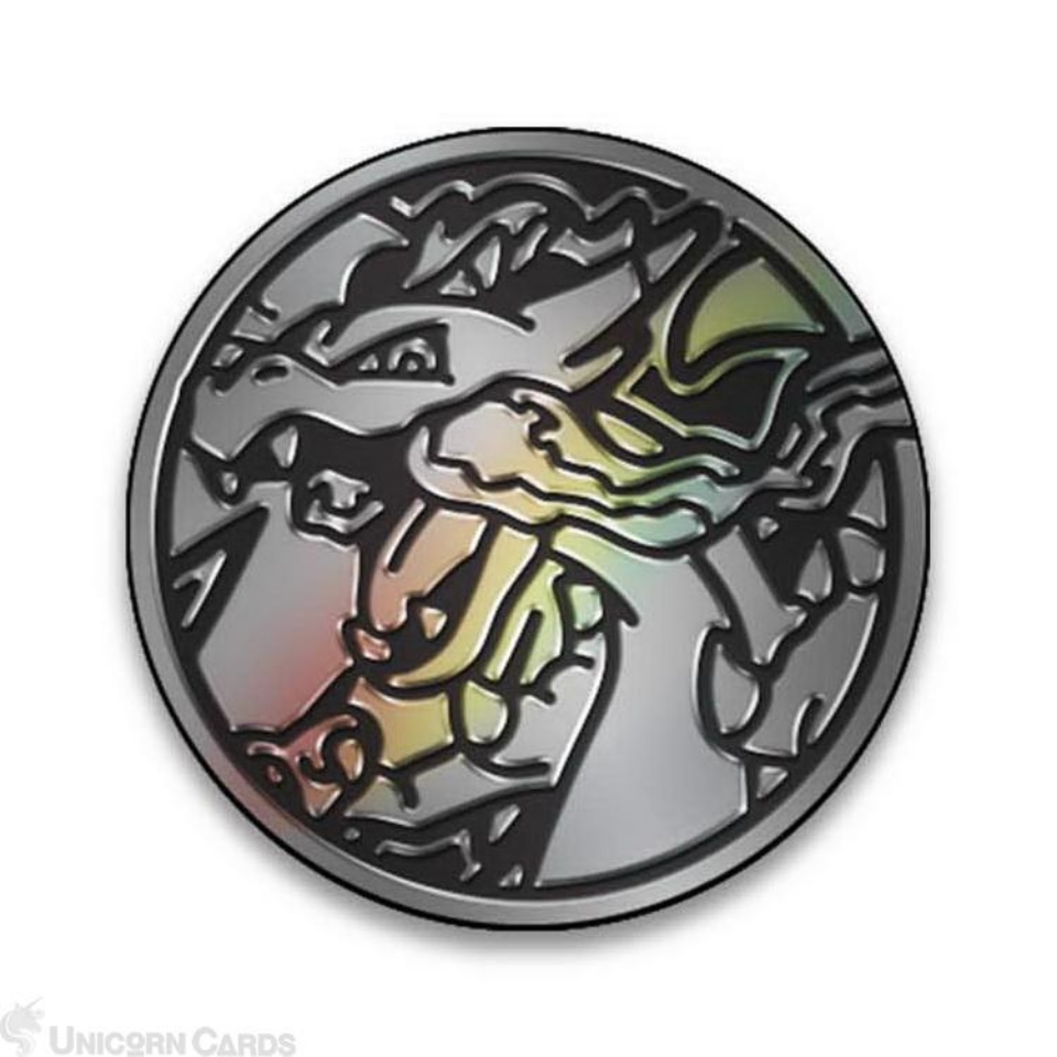 Pokemon Mega Charizard X Coin :: Official Pokemon Coin from Battle