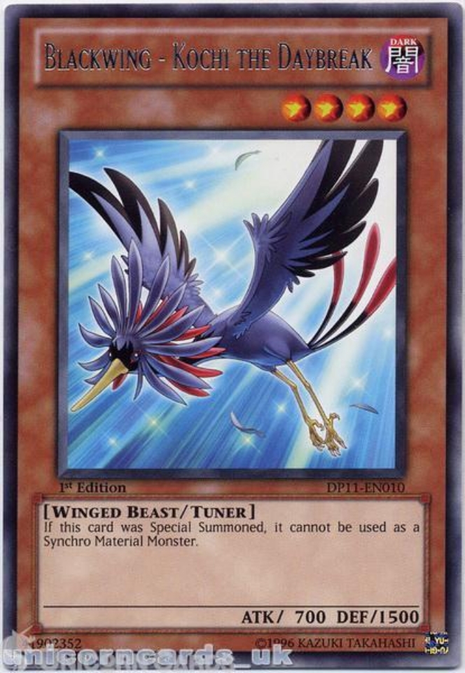 Yu-Gi-Oh! Blackwing - Abrolhos The Megaquake Card - LC5D-EN125 Common 1st Edition - View #8