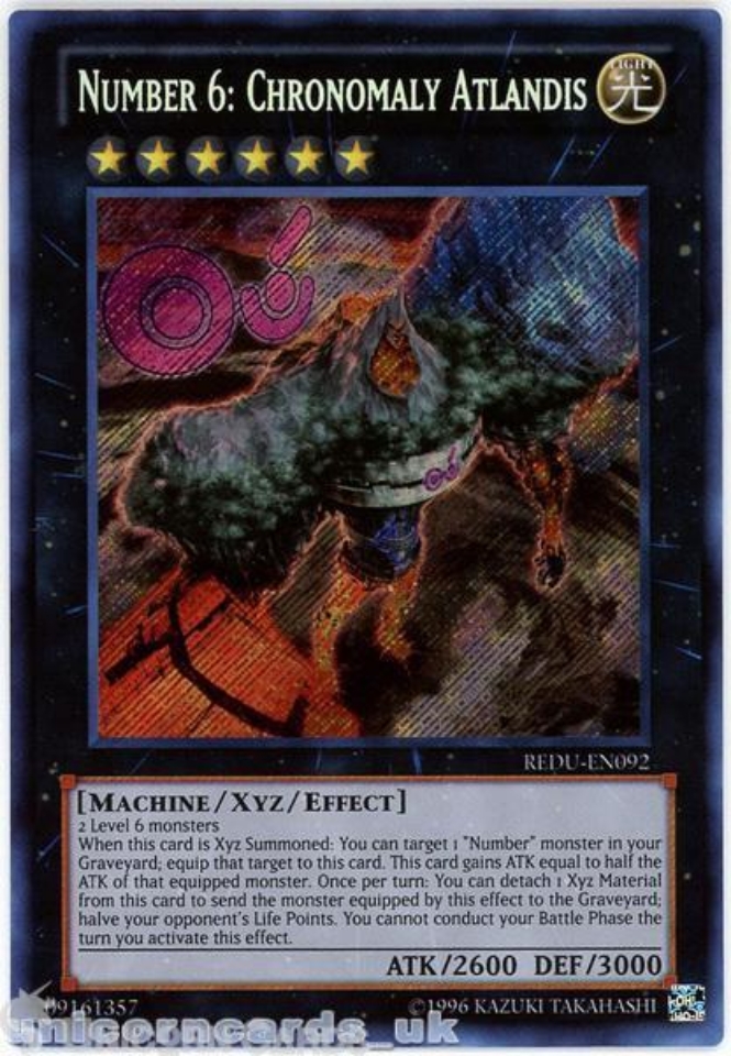 Number 6 Chronomaly Atlandis Number C6: Chronomaly Chaos Atlandis