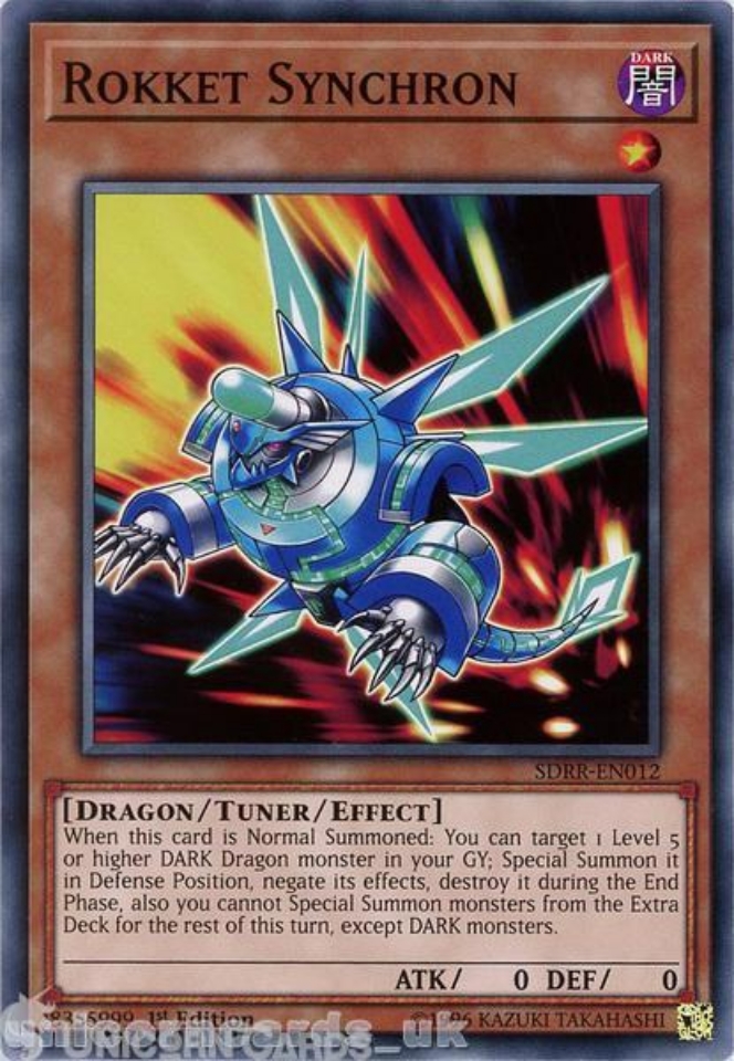 Yu-Gi-Oh! Shelrokket Dragon Card - SDRR-EN010 Common - 1st Edition (Structure Deck: Rokket Revolt) 7 thumbnail image