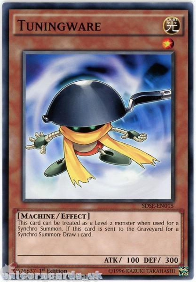 SDSE-EN015 Tuningware 1st edition Mint YuGiOh Card:: Unicorn Cards ...