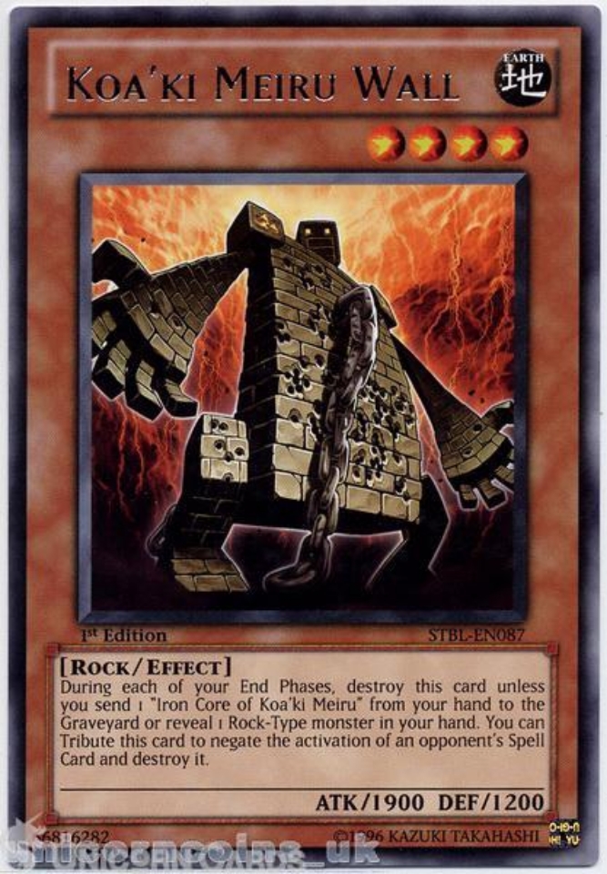 UK] [ Bài Yugioh Chính Hãng ] Koa'ki Meiru Supplier - BLCR-EN080