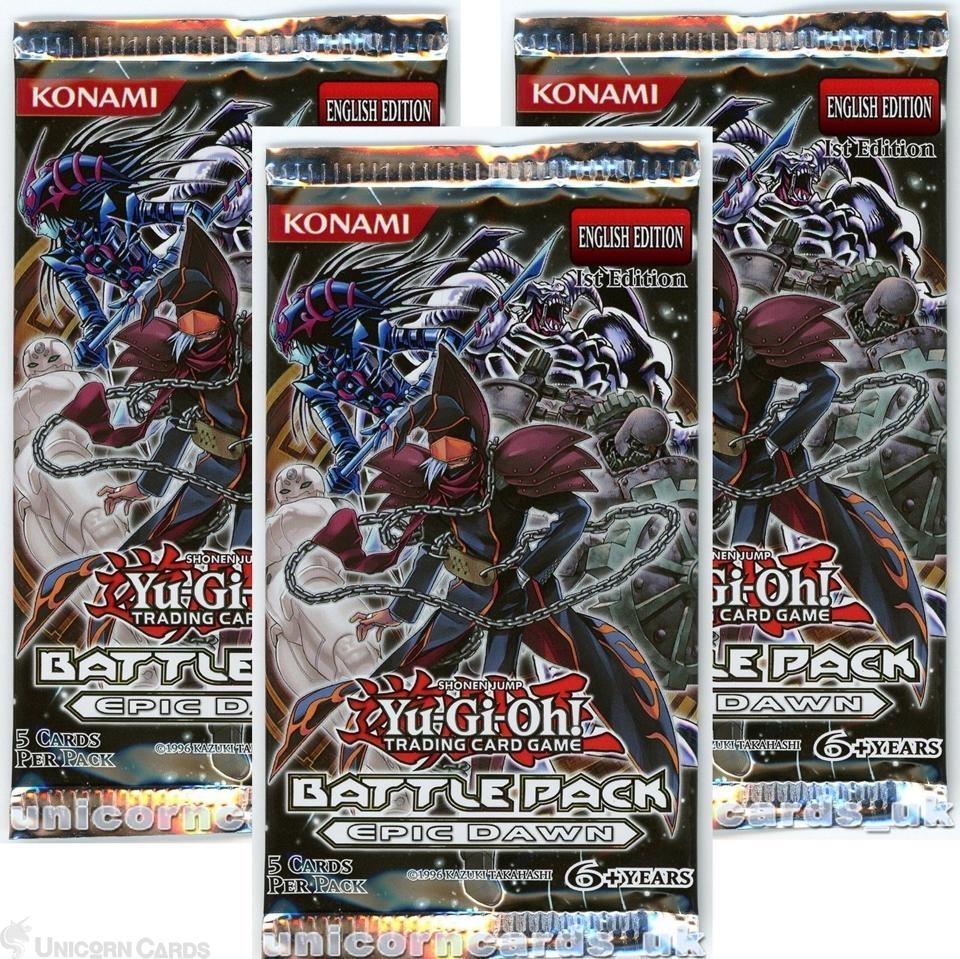 yugioh epic dawn booster box Battle Pack: Epic Dawn 1st Edition Booster Box – Face to Face Games main image 1