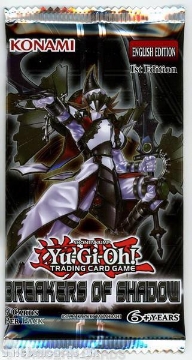 YuGiOh! Breakers of Shadow 1st Edition New And Sealed Booster Pack x1::  Unicorn Cards - YuGiOh!, Pokemon, Digimon and MTG TCG Cards for Players and  Collectors.
