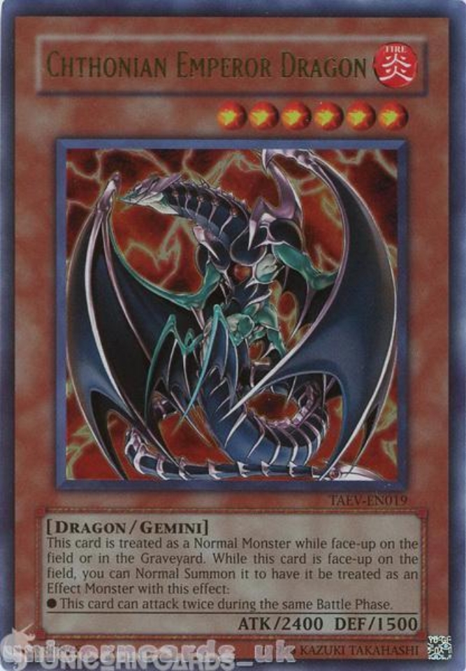 Chthonian Yugioh YUGIOH CHTHONIAN SOLDIER EEN EN010 ULTIMATE
