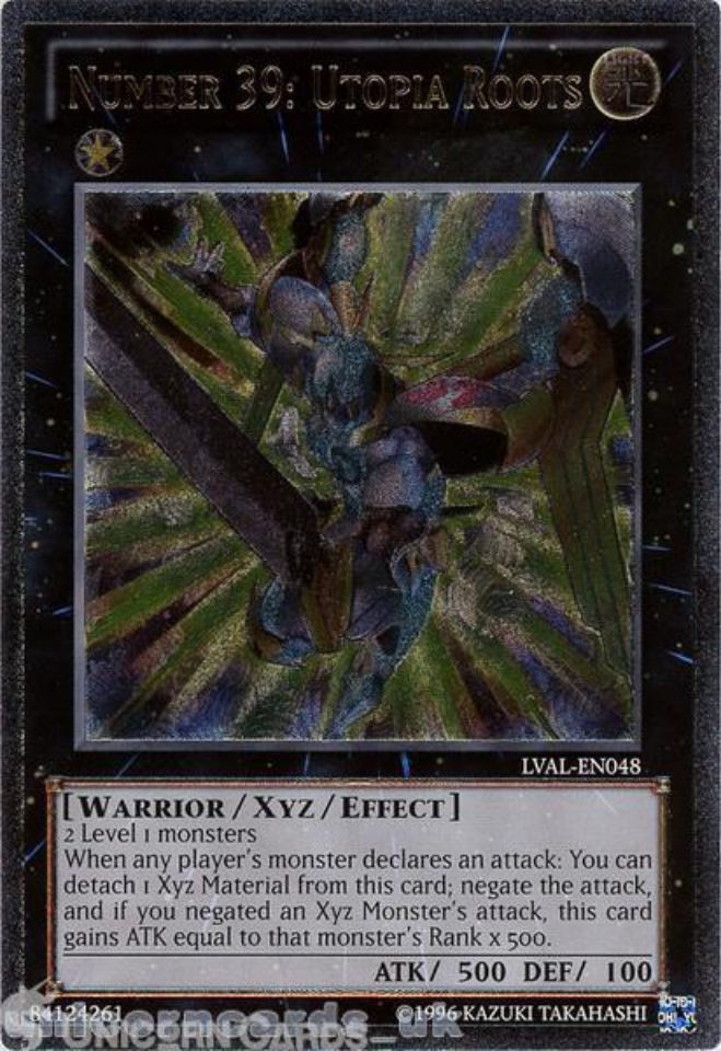 LVAL-EN048 Number 39: Utopia Roots Ultimate Rare UNL Edition Mint ...