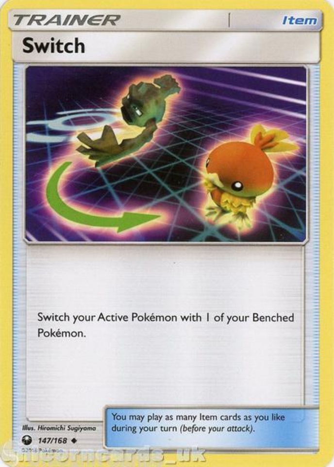 Switch 147/168 Uncommon Mint Pokemon Card:: Unicorn Cards - YuGiOh ...