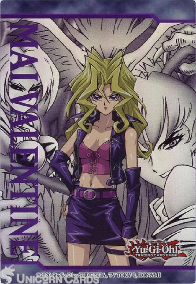Mai Valentine Double-Sided Character Art Card:: Unicorn Cards - YuGiOh!,  Pokemon, Digimon and MTG TCG Cards for Players and Collectors.