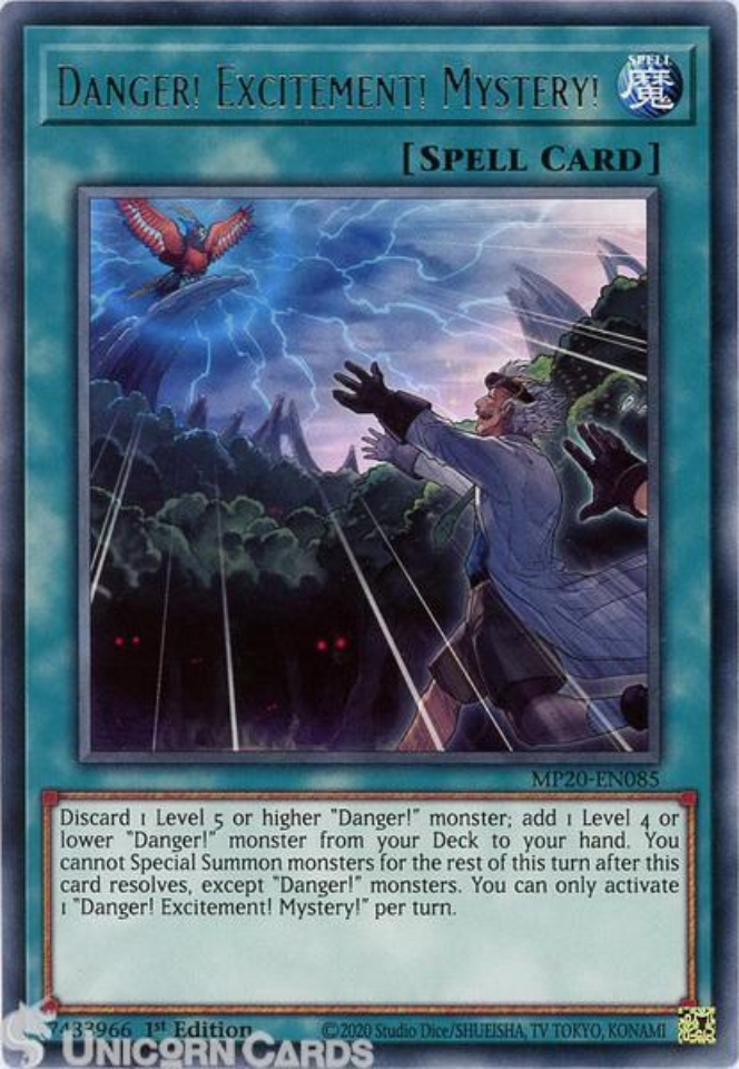 Yu-Gi-Oh! Realm Of Danger! Card - MP19-EN140, Rare, 1st Edition, From 2019 Gold Sarcophagus Tin Mega Pack - View #7