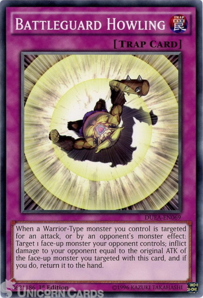 Yu-Gi-Oh! Battleguard Howling Sammelkarte – Duelist Alliance 1st Edition Common
