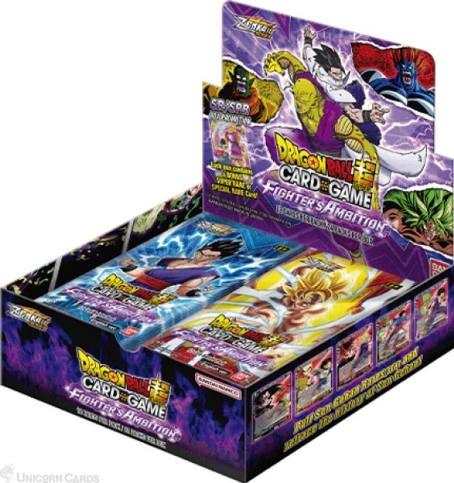 Dragon Ball Super Card Game: ZENKAI Series Set 02 FIGHTER’S AMBITION ...
