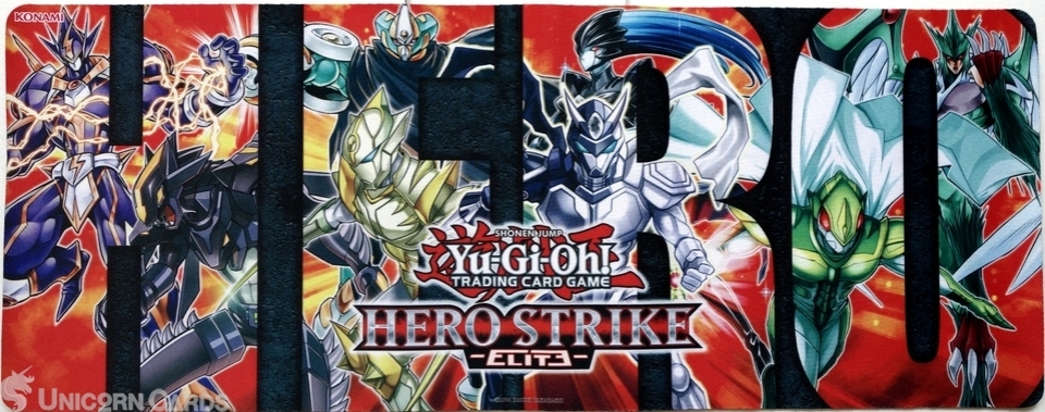 YuGiOh! Hero Strike Elite Game Mat :: Official Konami High-Quality Playmat  :::: Unicorn Cards - YuGiOh!, Pokemon, Digimon and MTG TCG Cards for  Players and Collectors.