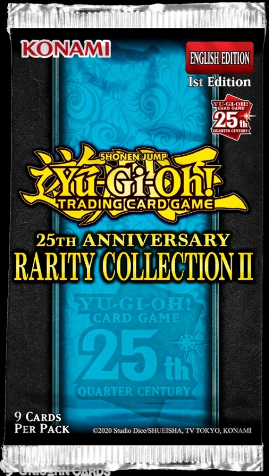 遊戯王RARITY COLLECTION QUATER CENTURY 2BOX YuGiOh! 25th Anniversary Rarity Collection II 1st Edition 12