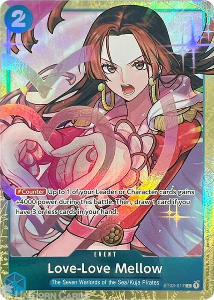 ST03-017 Love-Love Mellow : Common Alt Art Foil English One Piece