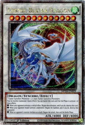 Carte Yu-Gi-Oh! Dragon Synchro Ailes En Cristal - Secret Rare Allemande 1ère Édition - Quarter Century Stampede