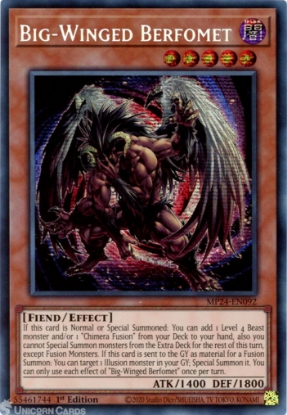Yu-Gi-Oh! Tuning (Alternate Art) – MP24-EN055 – Prismatic Secret Rare – 1st Edition