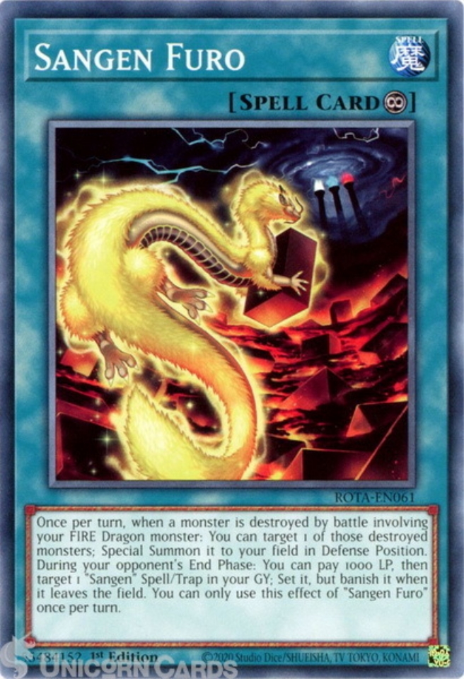 Yugioh Bonfire - RA03-EN073 - Quarter Century Secret Rare