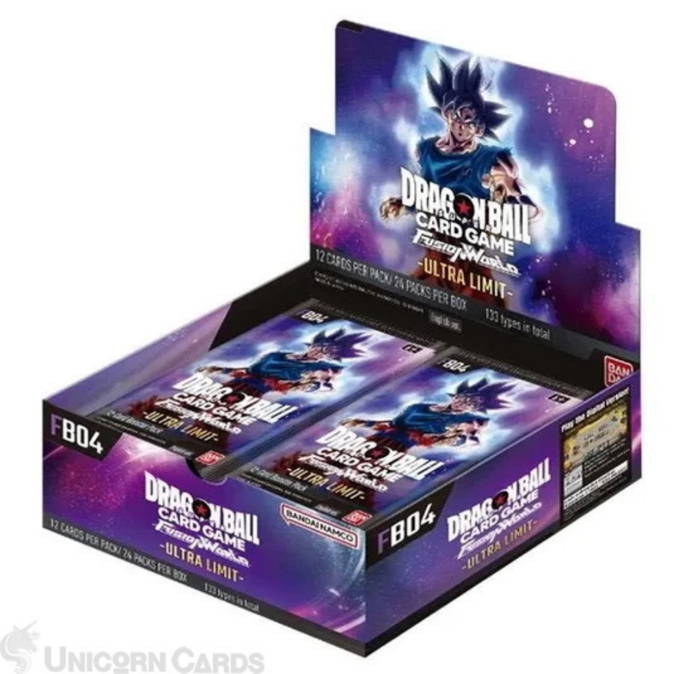 Dragon Ball Super Card Game: Fusion World - Ultra Limit - Booster Box ...