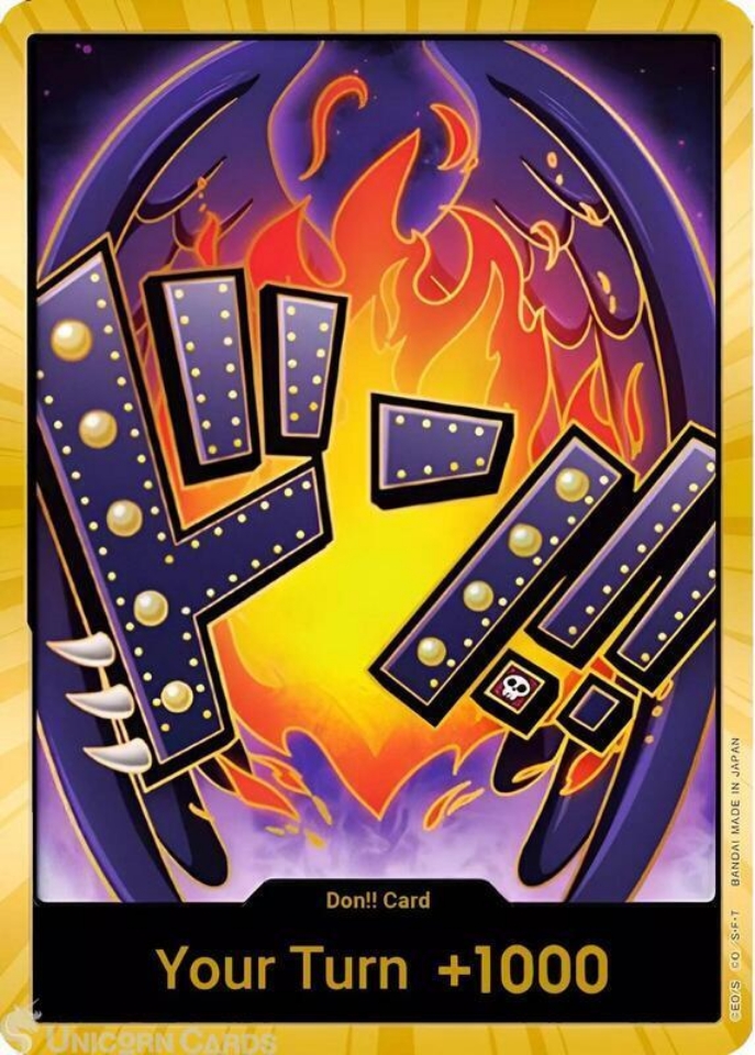 ONE PIECE Card Game DON !! [Gold Frame] (Rosinante)The Best PRB-01 Japanese