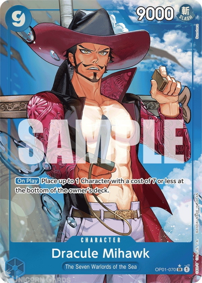 mihawk one piece card game One Piece Card Game: Mihawk main image 1