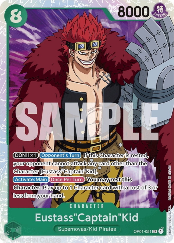 ワンピースカード Eustass\