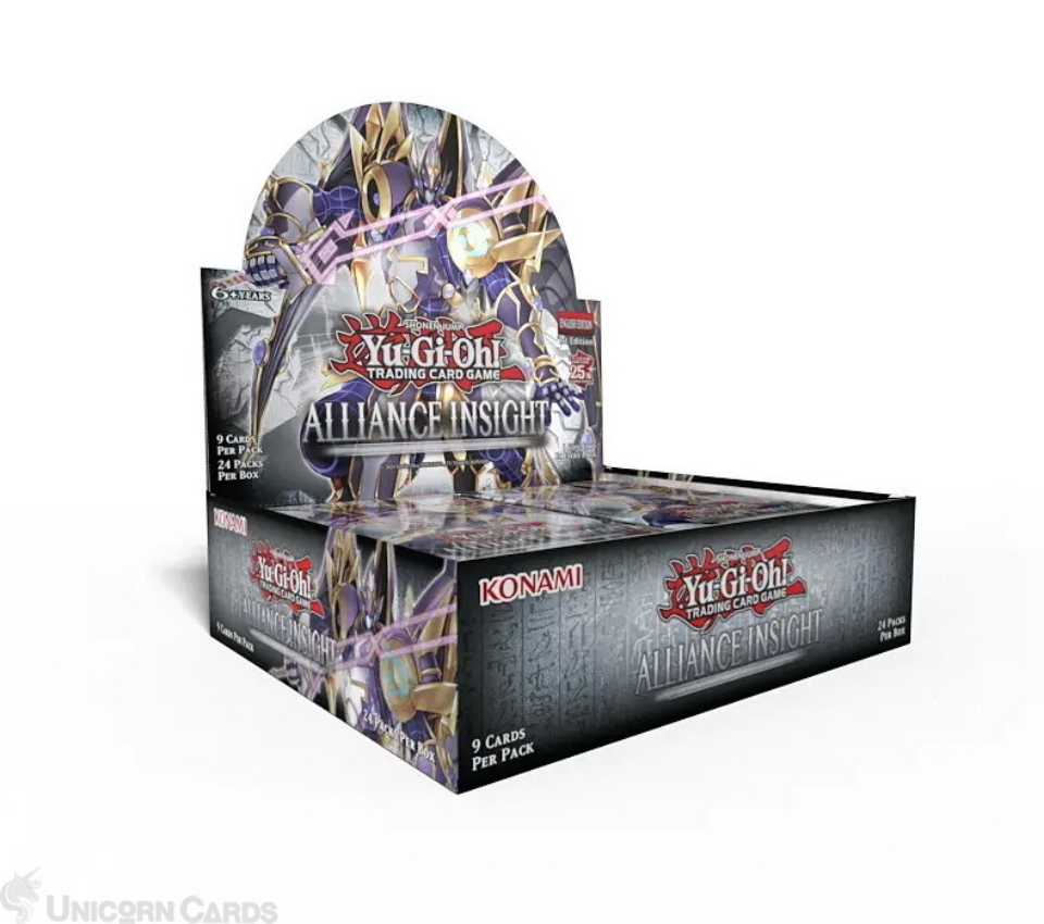 【7 BOX】新品未開封 遊戯王OCG ALLIANCE INSIGHT YuGiOh! Alliance Insight 1st Edition Booster Display Box:: Unicorn