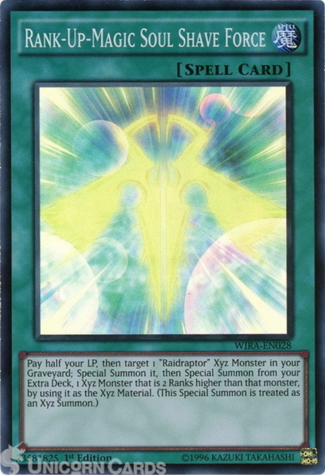 Yu-Gi-Oh! Karte – Raidraptor Necro Vulture – WIRA-EN014 Super Rare, 1st Edition