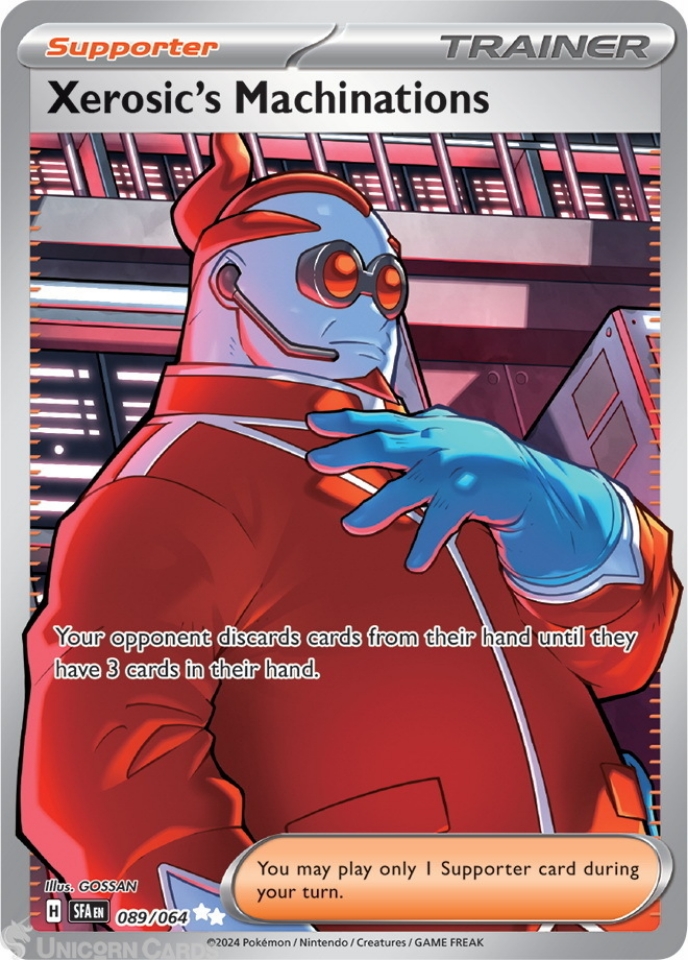 SFA-EN 089/064 Xerosic's Machinations : Ultra Rare Pokemon Card ...