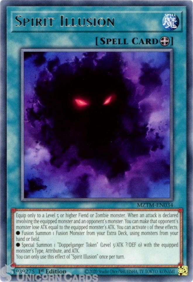 Yu-Gi-Oh! Zoma The Spirit Card - BP02-EN194 Mosaic Rare 1st Edition From Battle Pack 2: War Of The Giants