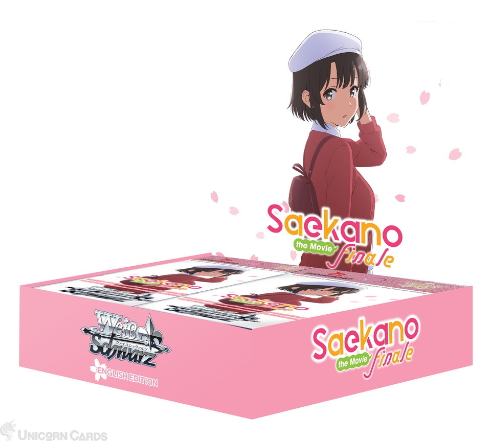 Saekano the Movie: Finale Booster Display Box English Edition