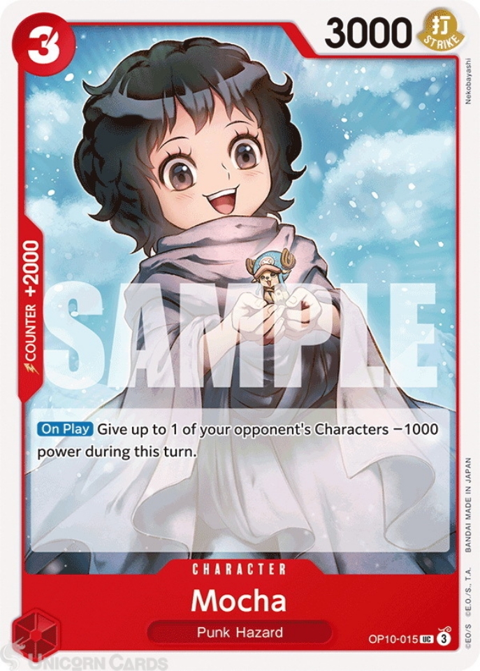 OP10-015 Mocha : Uncommon English One Piece TCG Card : OP10: Royal