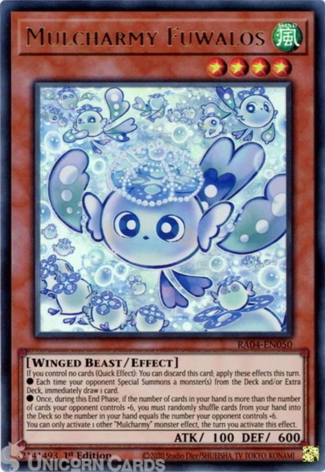 Yu-Gi-Oh! Mulcharmy Purulia (L5DD-ENY18) 1st Edition – Common, Near Mint (Ungraded)