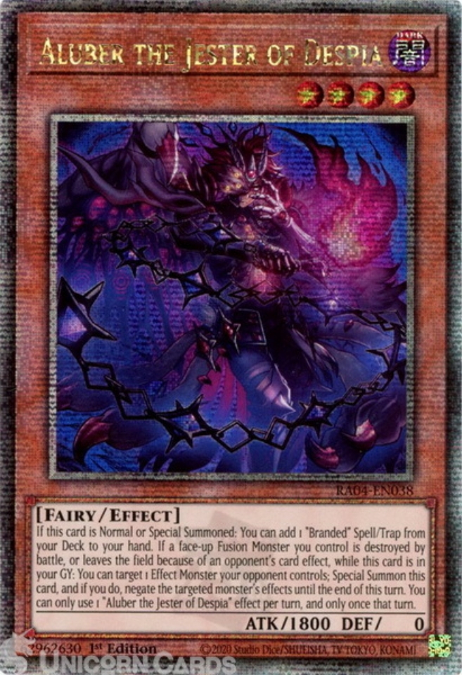 yugioh jester cards Aluber the of Despia [MP22-EN123] Prismatic Secret Rare Special Summon this card Jester Queen Card Profile :