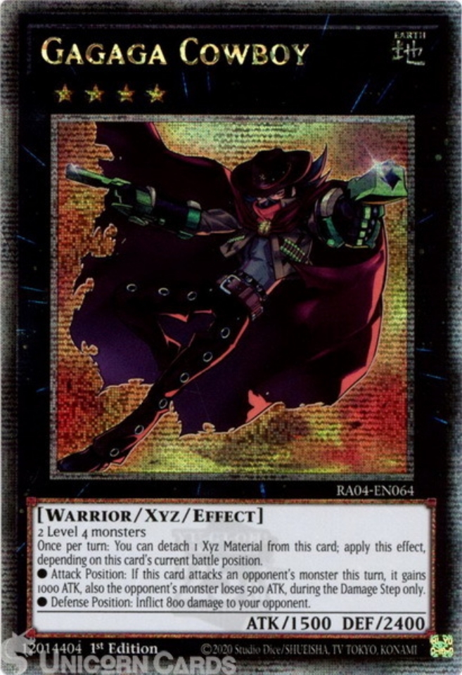 yugioh cowboy cards YU-GI-OH! - Gagaga (CT10-EN010) - 2013 Collectors Tins - Limited Edition From the Abyss Rising set Yu-Gi-Oh! Trading Card Game BLVO-EN013