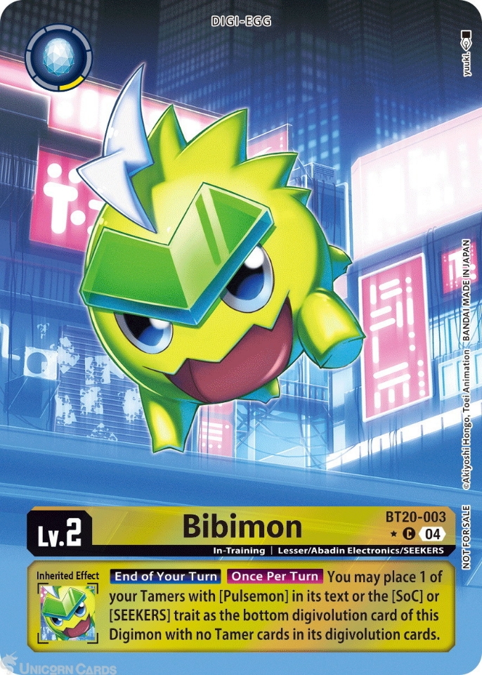 BT20-003 Bibimon : Common Digimon Card : BT19-20: Special Booster Ver.2 ...