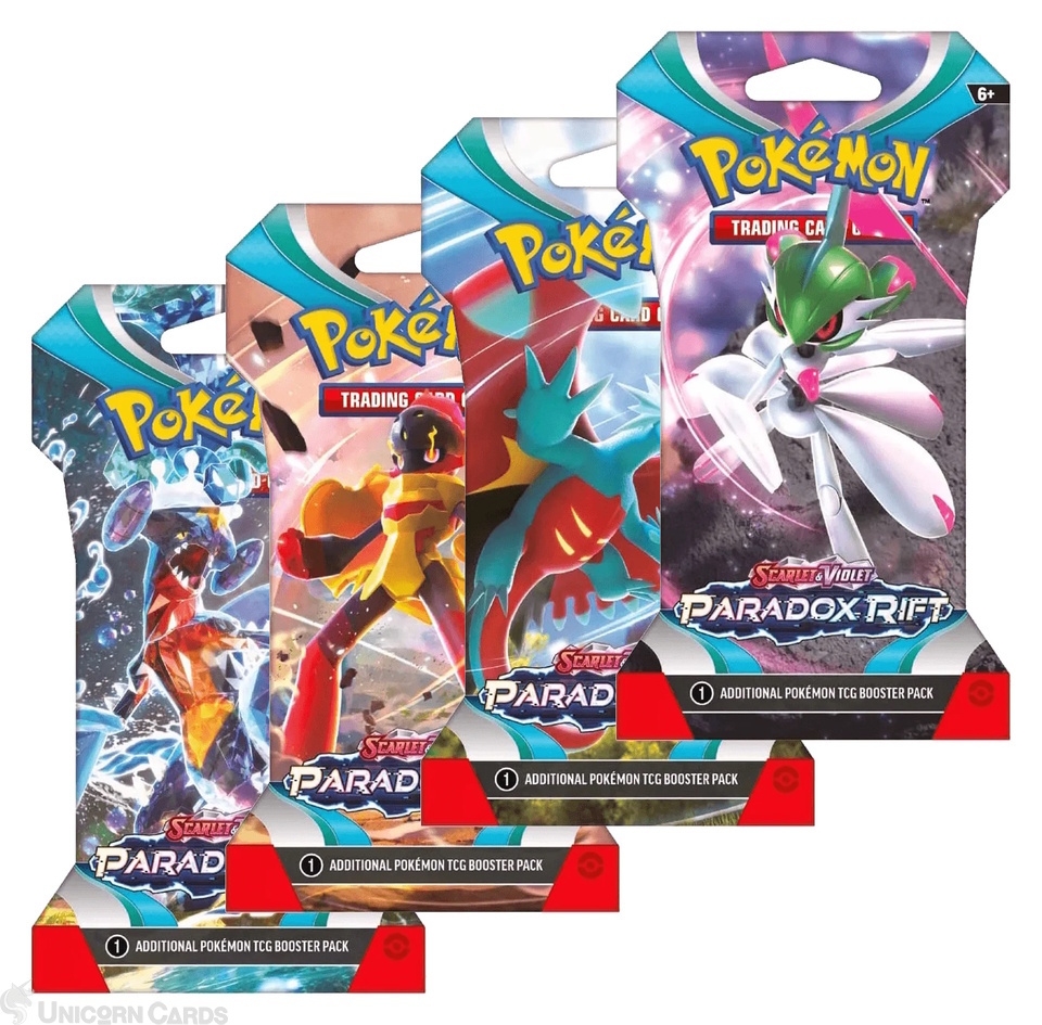 Scarlet & Violet Paradox Rift Sleeved Boosters (4 Types)