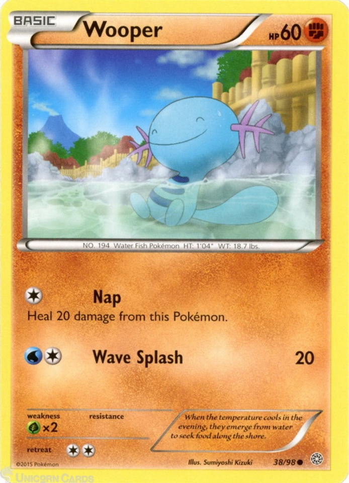 pokemon card wooper Pokemon Single Card B&W - PLASMA FREEZE