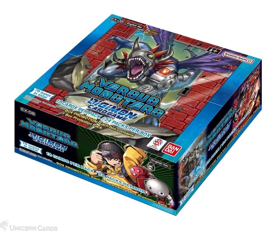 デジモンカード　VERSUS MONSTERS【EX-09】　2カートン Digimon Card Game: Versus Monsters Extra Booster Display Box [EX09